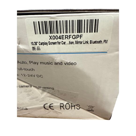 Carplay Screen 10.26 inch Screen Apple, Android, Music, Video Camera Dash Cam - Picture 5 of 16